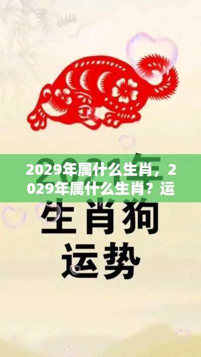 2029年属相运势揭秘,生肖运势走向大解析