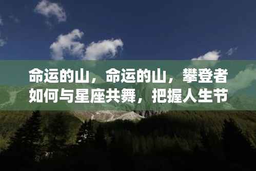 攀登命运之山,星座指引下的节奏把握与人生共舞之道