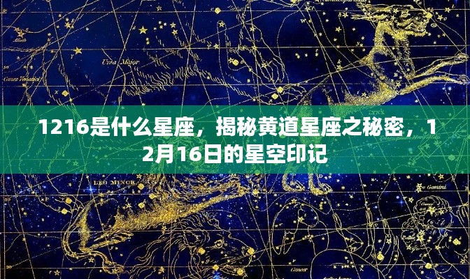 揭秘黄道星座之谜,12月16日的星空印记,探寻属于你的星座命运