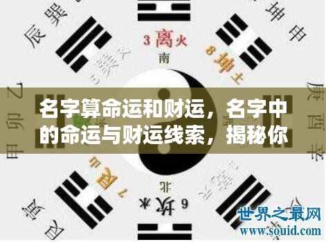 揭秘名字中的命运与财运线索,预测未来走向的奥秘