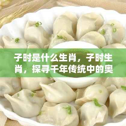 子时生肖揭秘,探寻千年传统中的奥秘