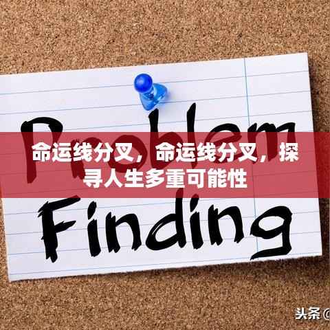 命运线分叉,探寻人生的多重可能性