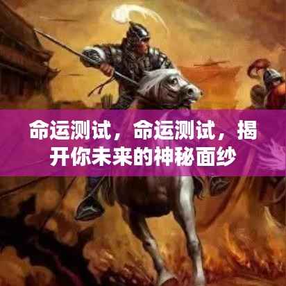 命运测试揭秘,揭开你未来的神秘面纱之旅