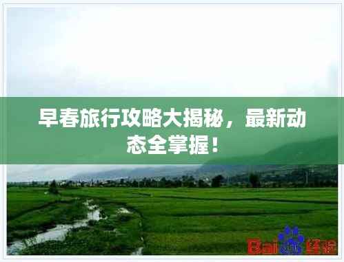 早春旅行攻略大揭秘,最新动态全掌握!