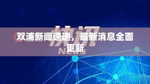 双浦新闻速递,最新消息全面更新